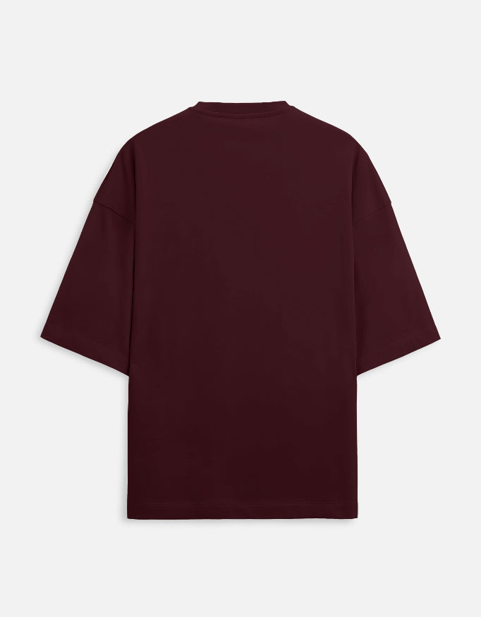 Available Tomorrow Owl — Maroon — back product view