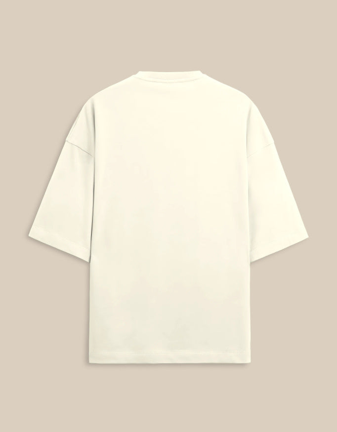 Social Battery Wolf — Off White — back product view