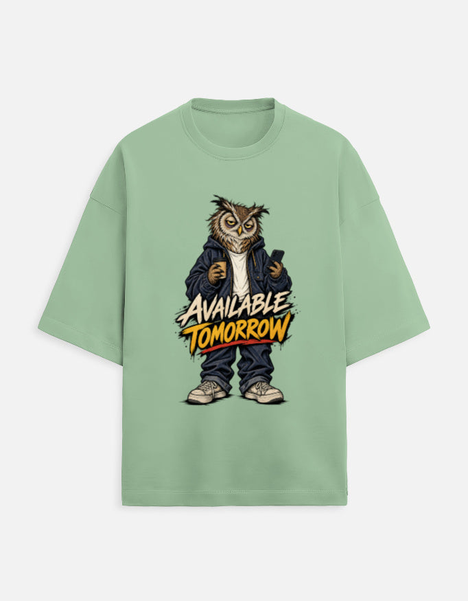Available Tomorrow Owl — Jade — front product view