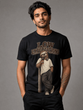 low expectations sloth black close male AI studio photoshoot